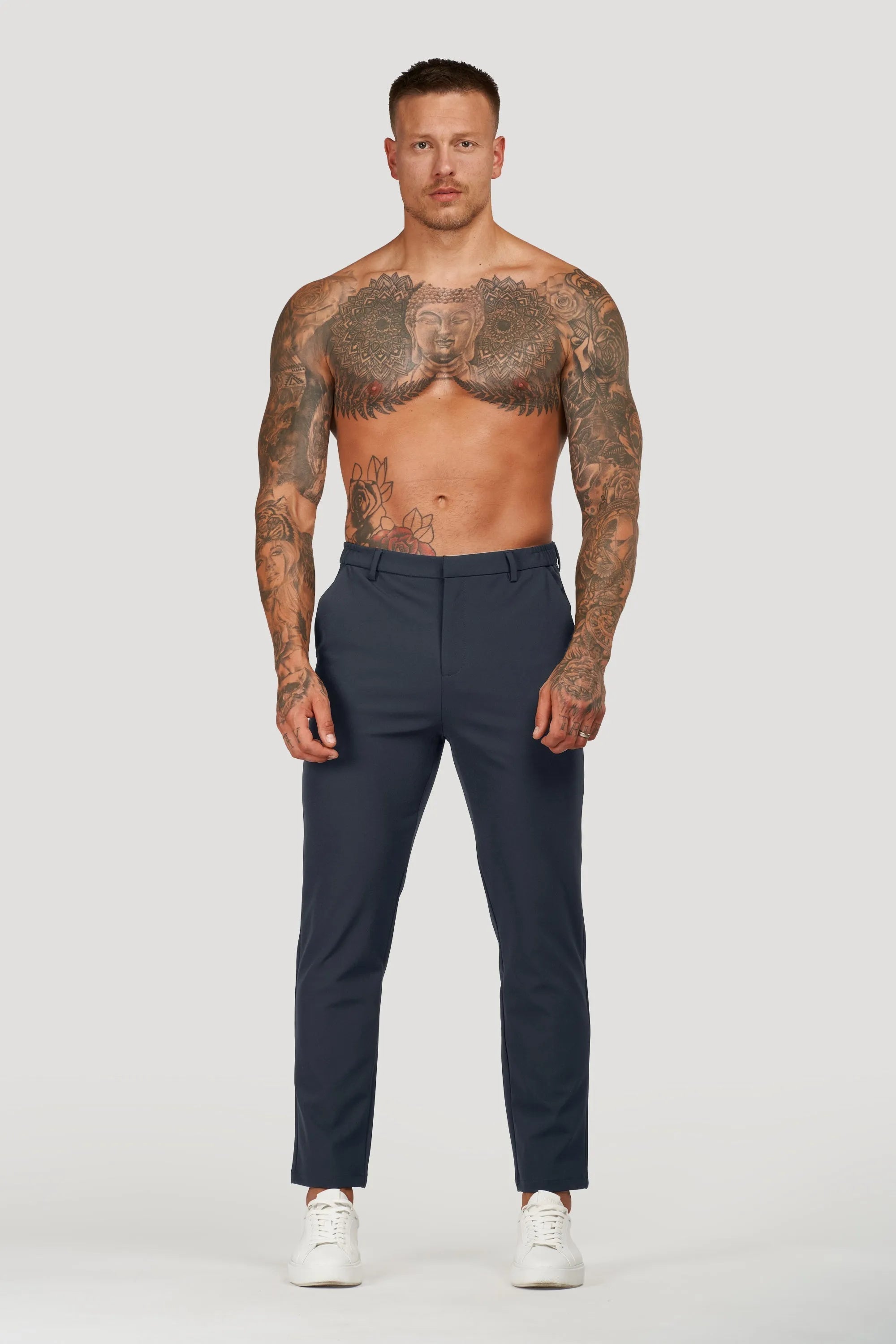 Calça Alfaiataria Masculina Tech Forth Azul Marinho
