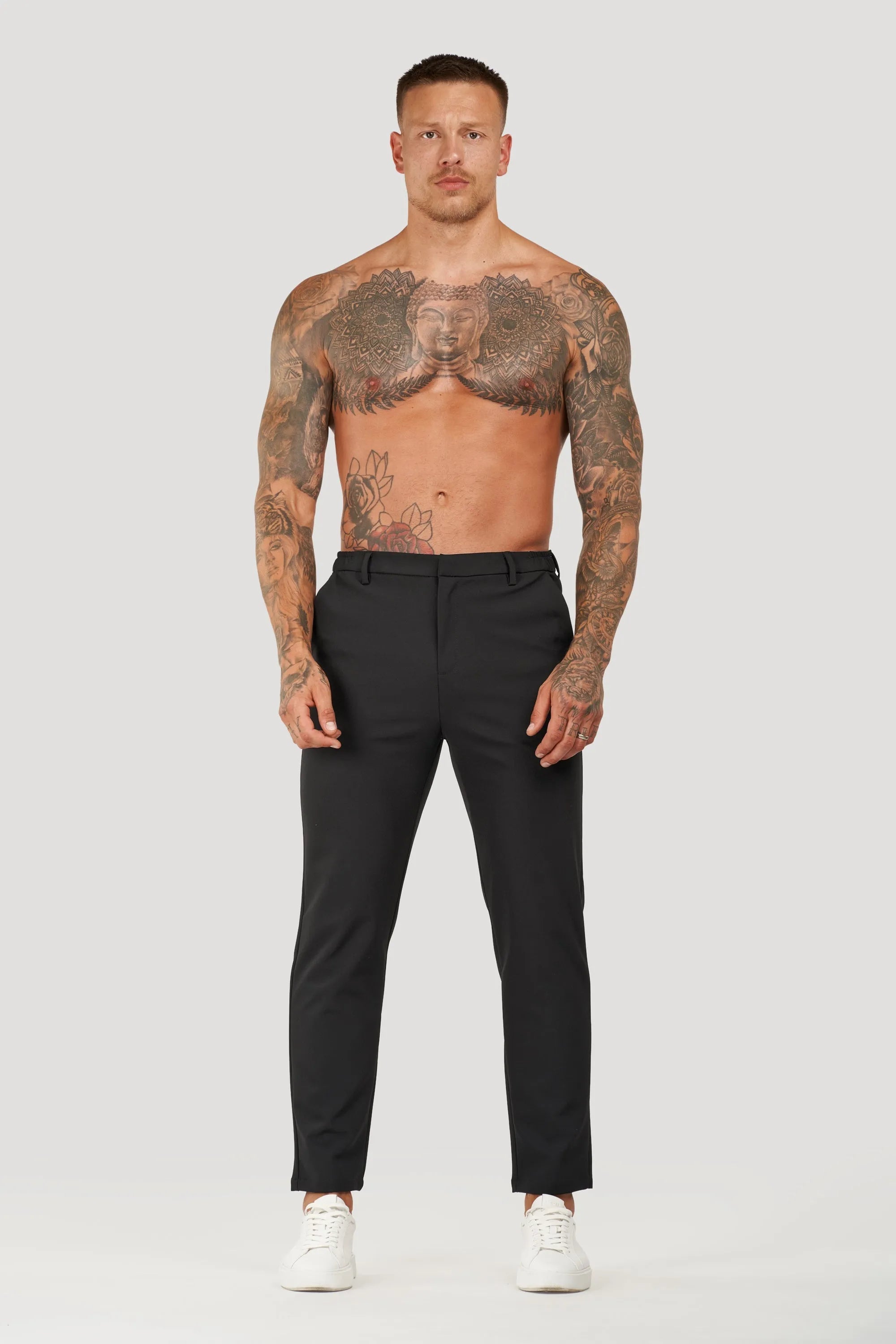 Calça Alfaiataria Masculina Tech Forth Preta