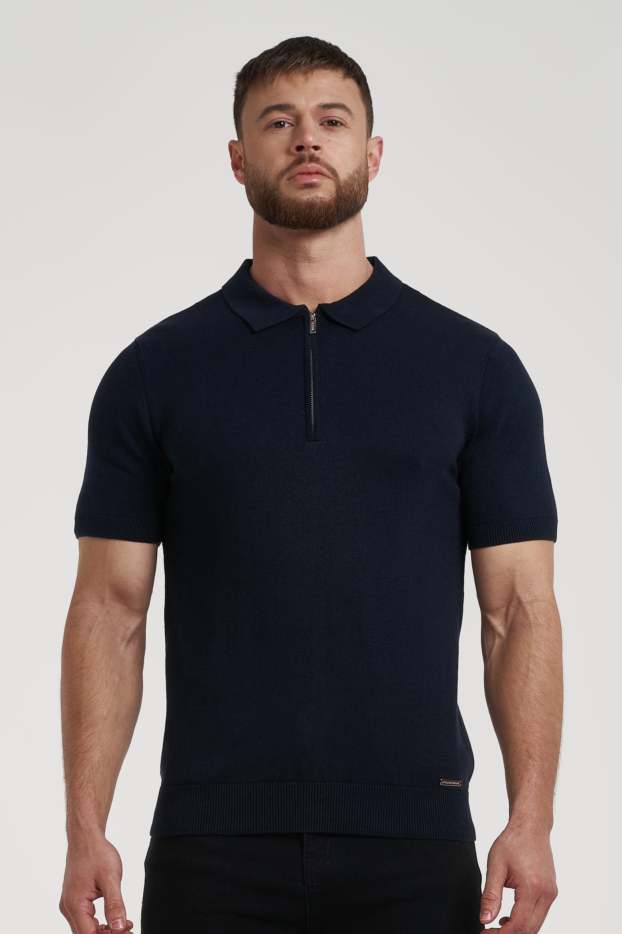 Camisa Polo Masculina Forth Azul Escuro