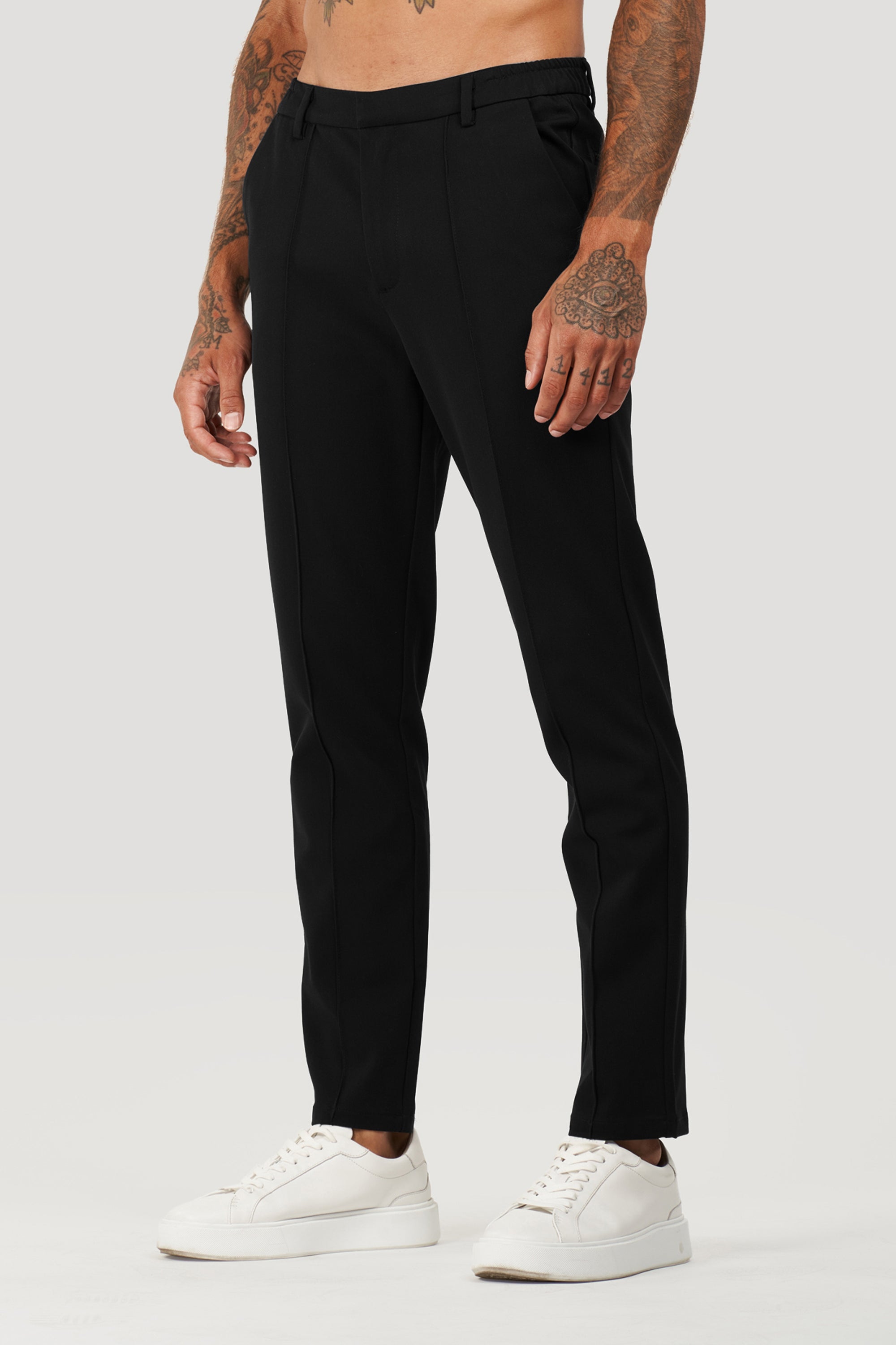 Calça Alfaiataria Masculina Capri Forth Preta