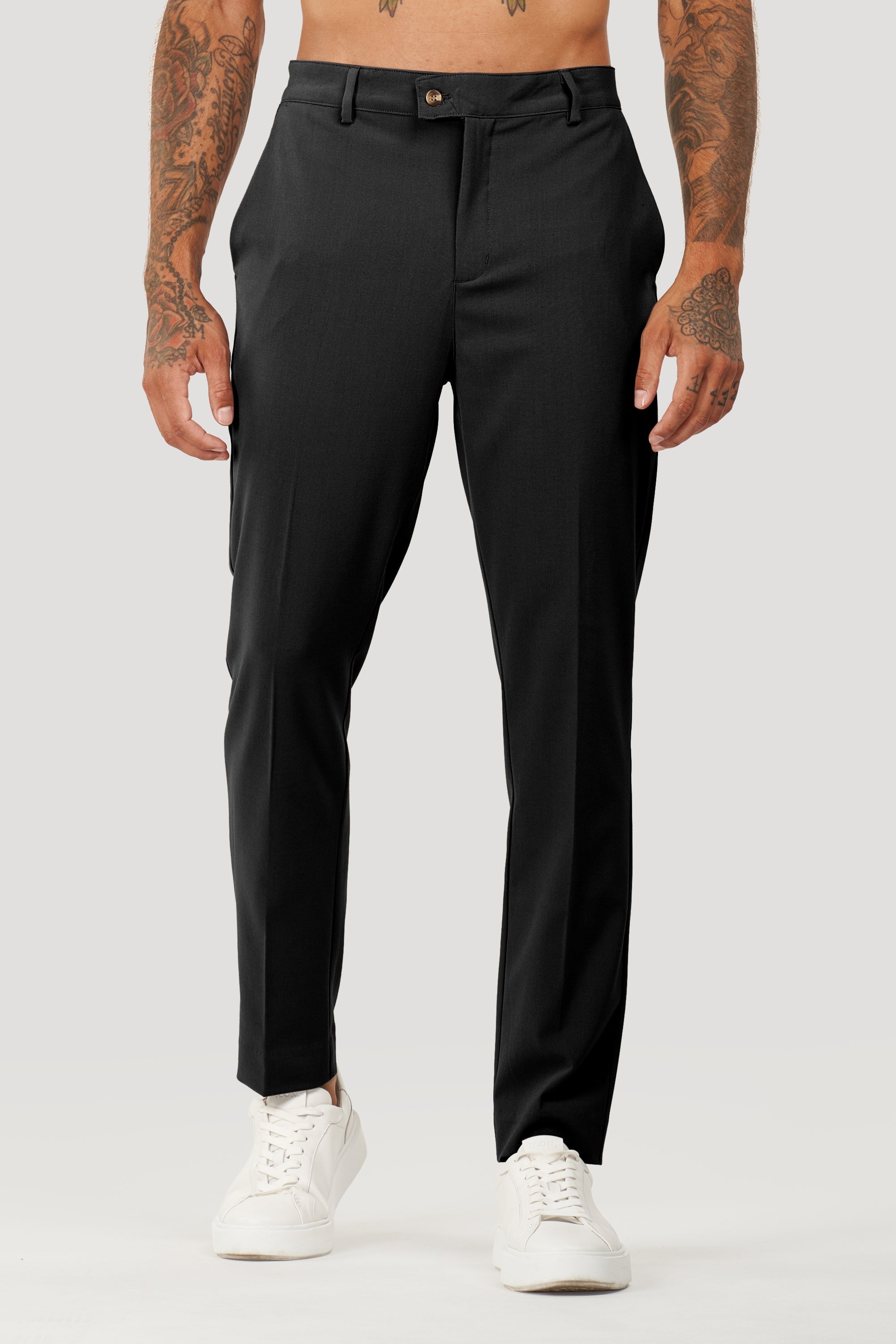 Calça Alfaiataria Masculina Milano Forth Preta