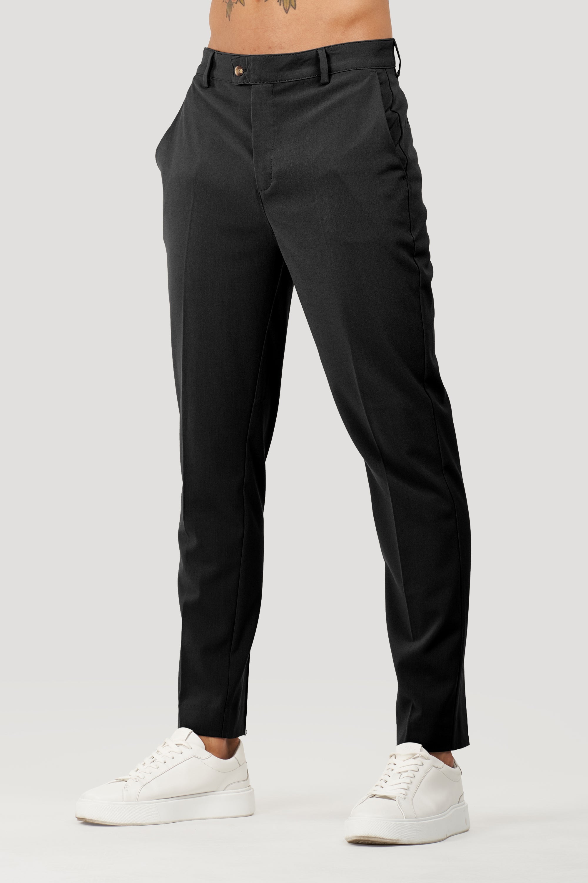Calça Alfaiataria Masculina Milano Forth Preta