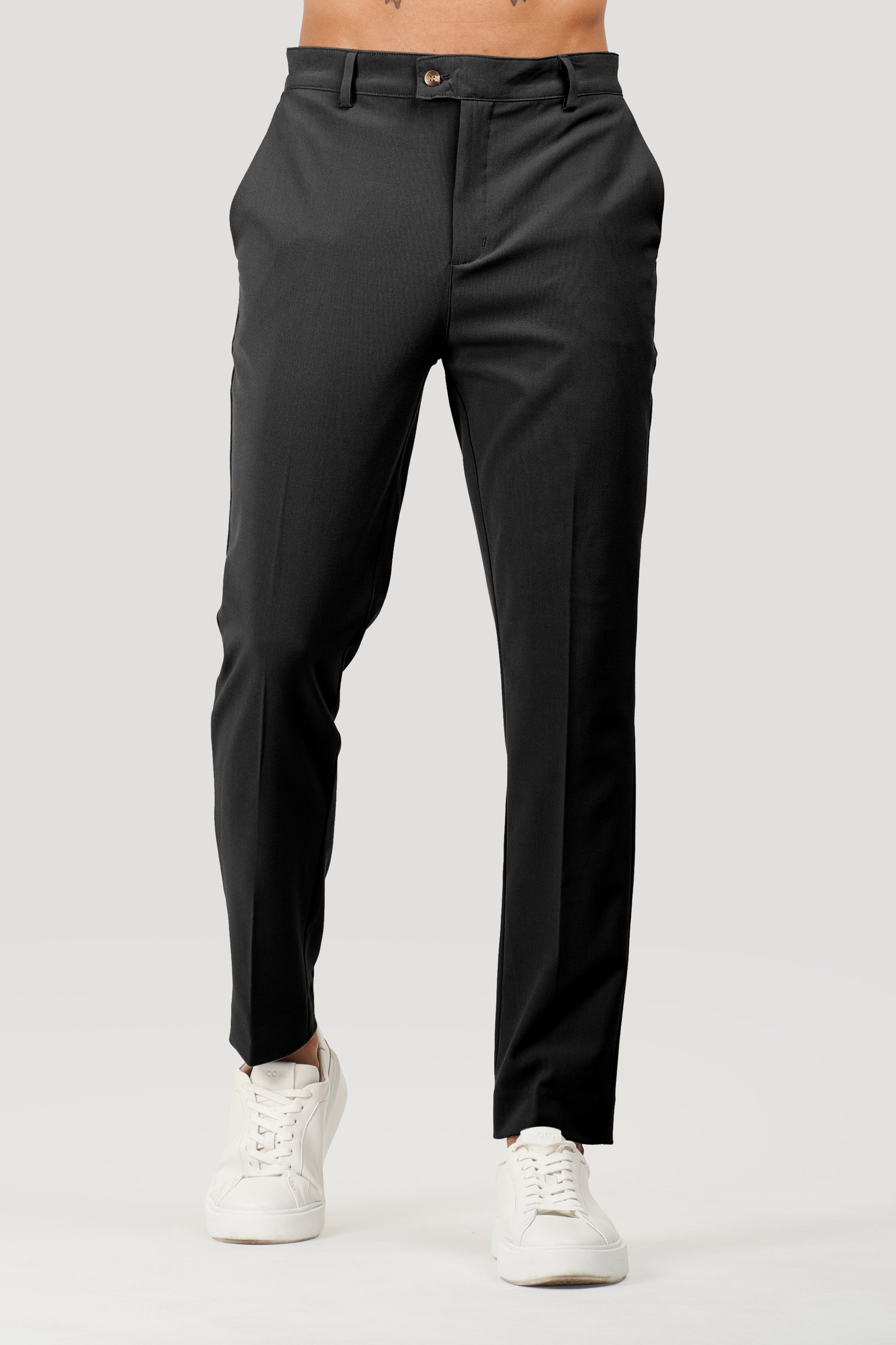 Calça Alfaiataria Masculina Milano Forth Preta