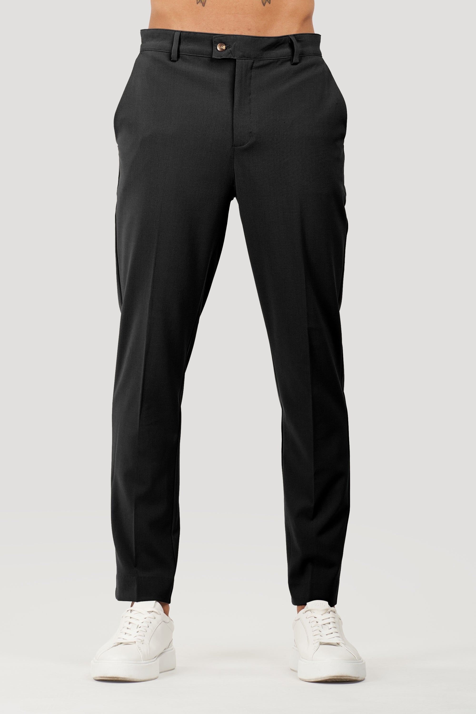 Calça Alfaiataria Masculina Milano Forth Preta