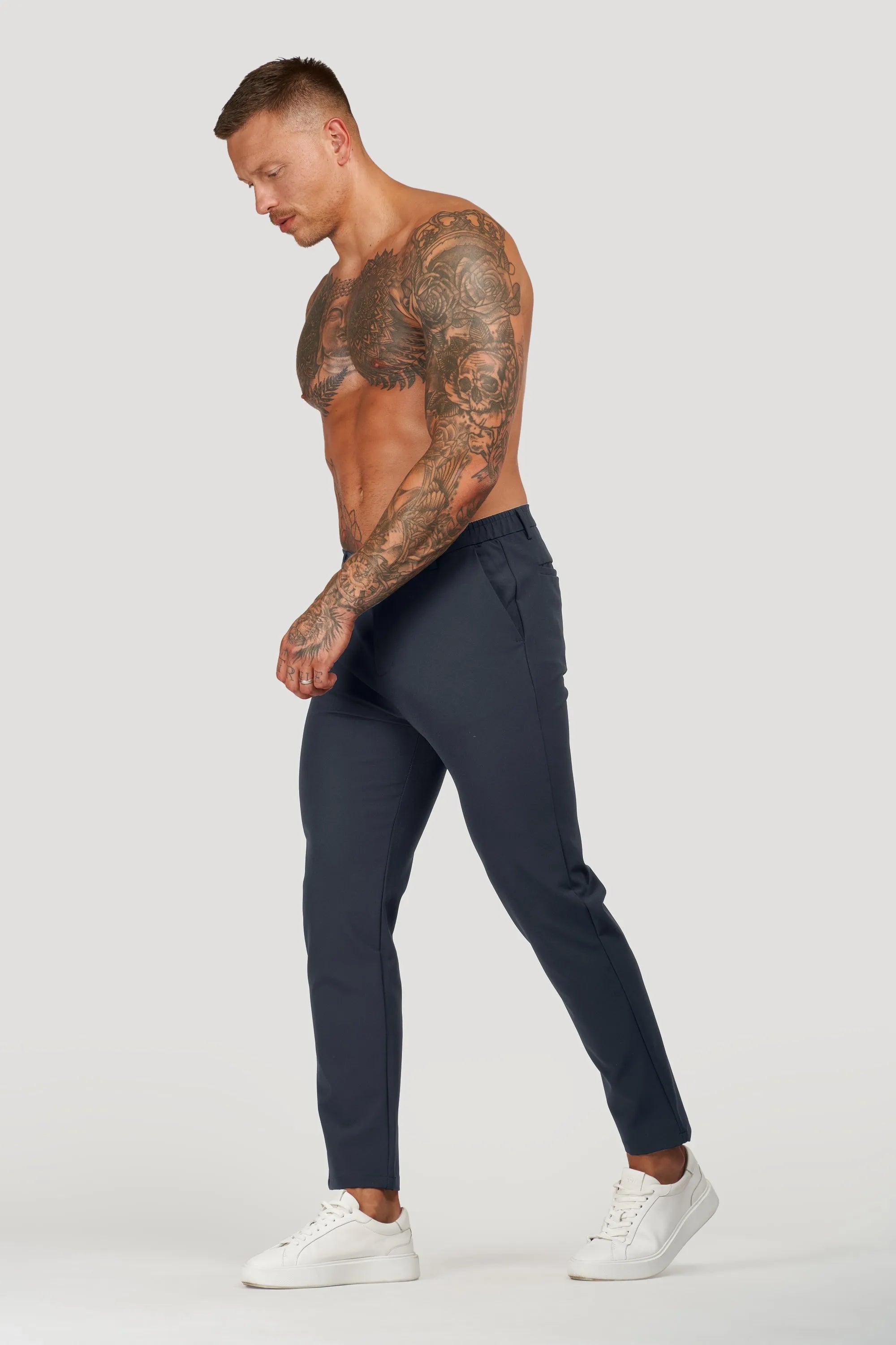 Calça Alfaiataria Masculina Tech Forth Azul Marinho