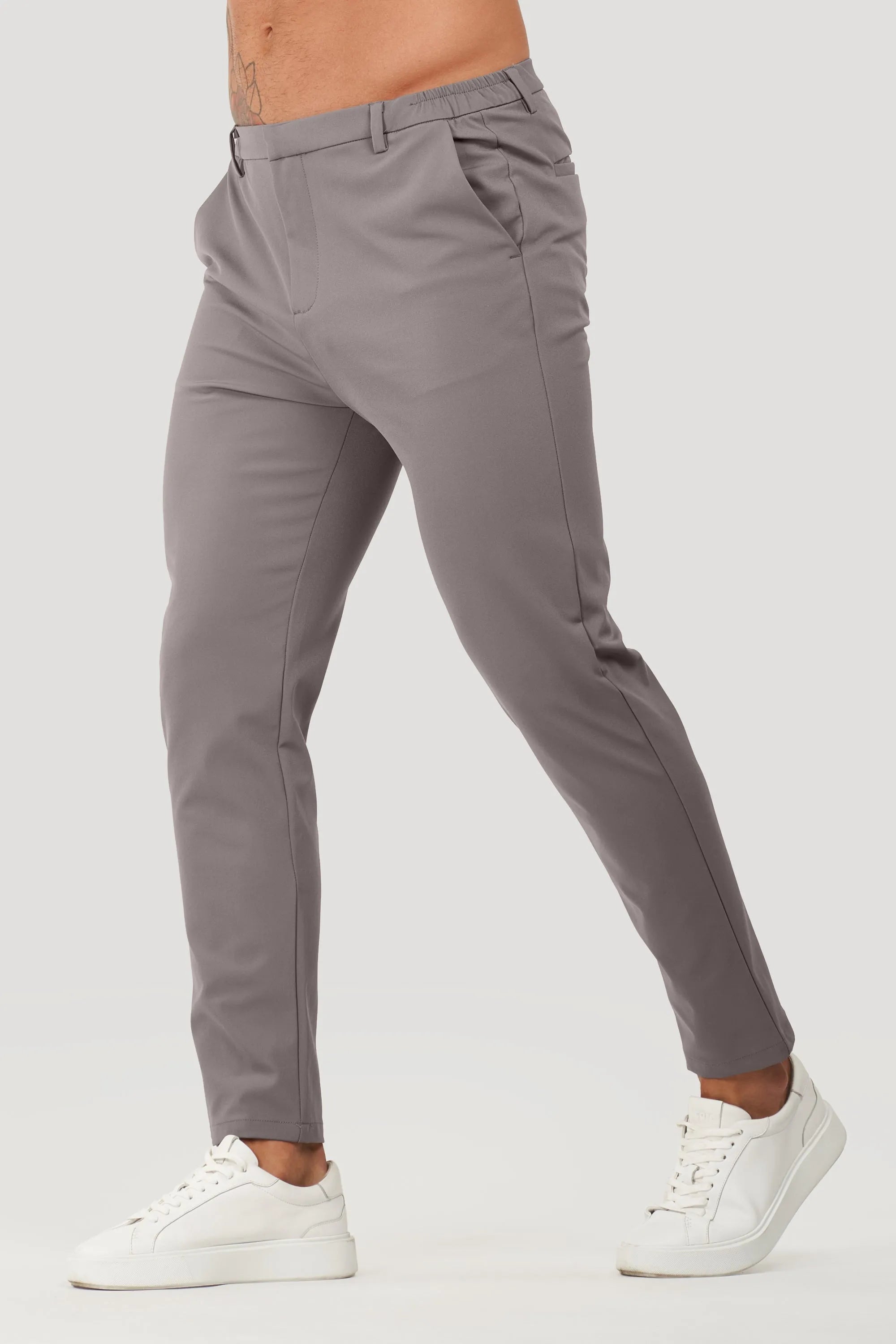 Calça Alfaiataria Masculina Tech Forth Cinza