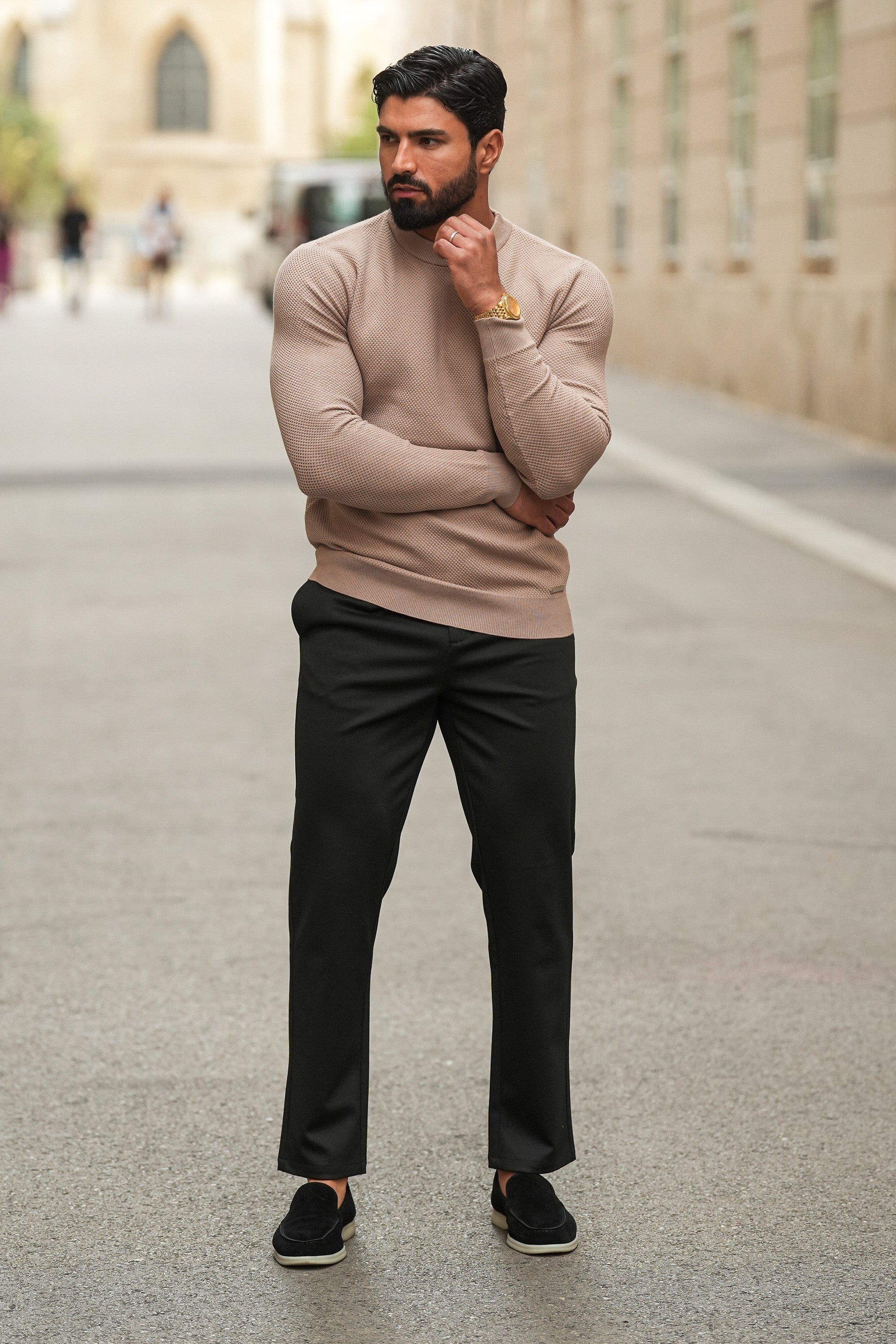 Calça Alfaiataria Masculina Tech Forth Preta